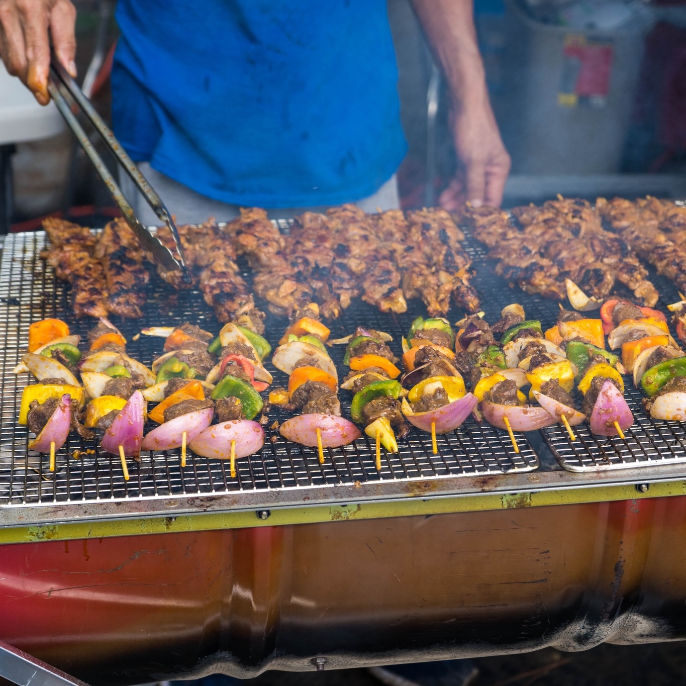 Food vendors at Asian Night Market